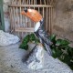 Onyx, calcite orange et quartz gris - toucan
