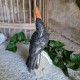 Onyx, calcite orange et quartz gris - toucan