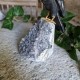 Onyx, calcite orange et quartz gris - toucan