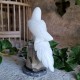 Onyx, calcite orange et quartz gris - oiseau