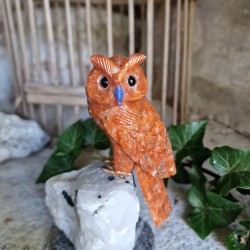 Calcite orange - oiseau