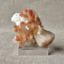 Stilbite rouge