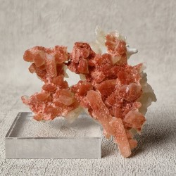 Stilbite rouge