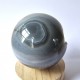 Cristal de roche et agate - sphère