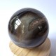 Cristal de roche et agate - sphère