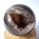 Cristal de roche et agate - sphère