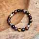Oeil de tigre, taureau, faucon - bracelet small