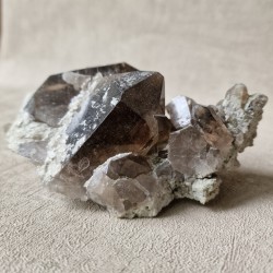 Quartz fumé - Argentière , Mont-Blanc