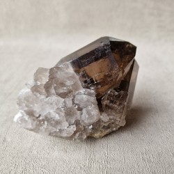 Quartz fumé - Argentière , Mont-Blanc