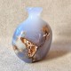 calcédoine bleue - vase décoratif