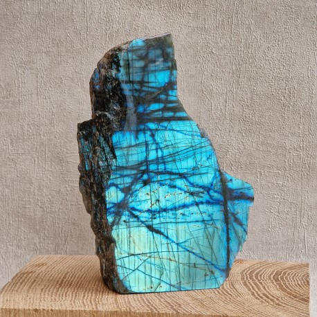 Labradorite - 1 face polie