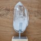 Cristal de roche -pointe sur pied