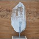 Cristal de roche -pointe sur pied