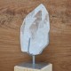 Cristal de roche -pointe sur pied