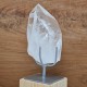 Cristal de roche -pointe sur pied
