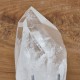 Cristal de roche -pointe sur pied