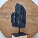 Tourmaline noire - brute sur socle