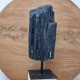 Tourmaline noire - brute sur socle
