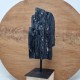 Tourmaline noire - brute sur socle