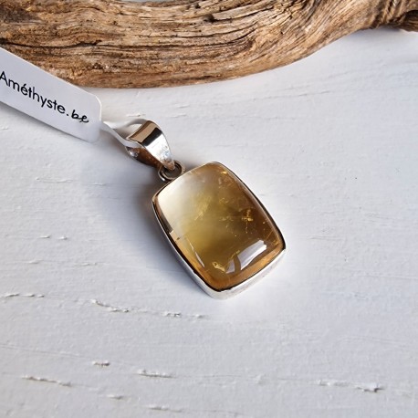 citrine - pendentif