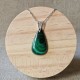 malachite - pendentif