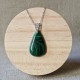 malachite - pendentif