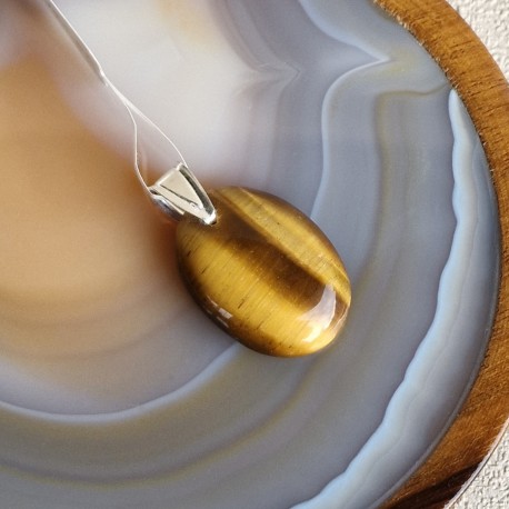 Oeil de tigre - pendentif