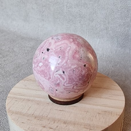 Rhodonite - sphère