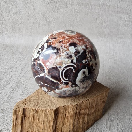 Jaspe mexicain - Rhyolite - sphère