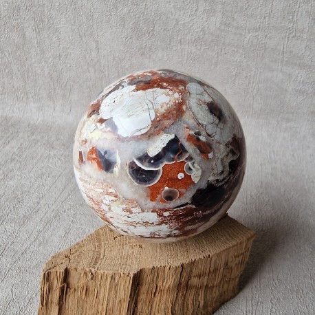 Jaspe mexicain - Rhyolite - sphère