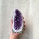 Améthyste d'Uruguay - cristaux à "empreintes"
