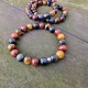 Oeil de tigre, taureau, faucon - bracelet XXL