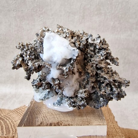 Argent Natif Cristallisé- Bou Azzer Maroc