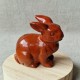 Jaspe rouge - Lapin