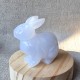 Calcédoine Bleue - Lapin