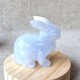 Calcédoine Bleue - Lapin