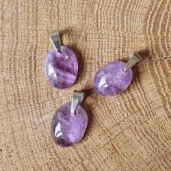 Améthyste - Pendentif ovale