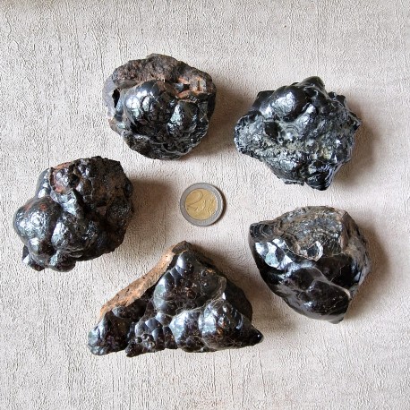 Hématite brute botryoide, Taouz , Province Errachidia, Maroc