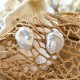 Perle de culture - boucles d'oreilles