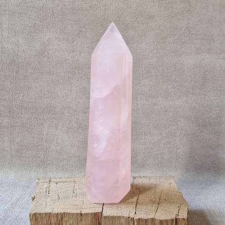 Quartz rose - pointe