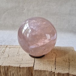 Quartz rose étoilé - Sphère