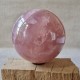 Quartz rose étoilé - Sphère