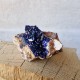Azurite - Cristaux sur gangue - Maroc