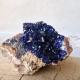 Azurite - Cristaux sur gangue - Maroc