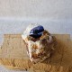 Azurite - Cristal sur gangue - Maroc