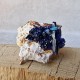 Azurite - Cristal sur gangue - Maroc