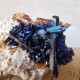 Azurite - Cristal sur gangue - Maroc