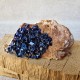 Azurite - Cristal sur gangue - Maroc