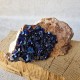 Azurite - Cristal sur gangue - Maroc