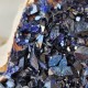 Azurite - Cristal sur gangue - Maroc